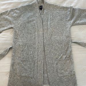 Heather grey comfy cardigan